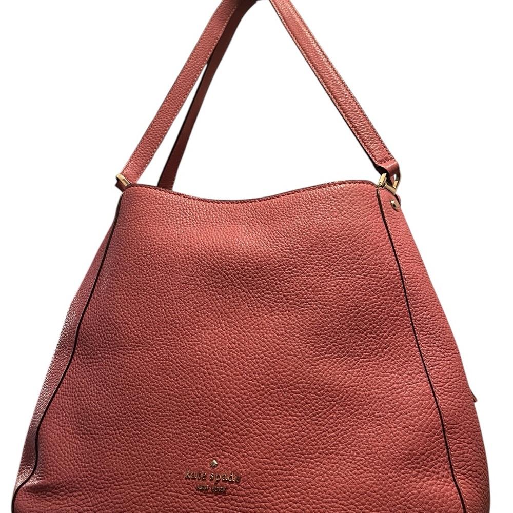 Kate Spade Pink Hobo Bag with Luxurious Finish